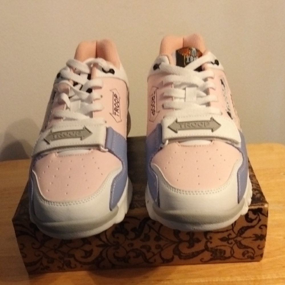 Troop Men's Athletic Shoes - Pink and White